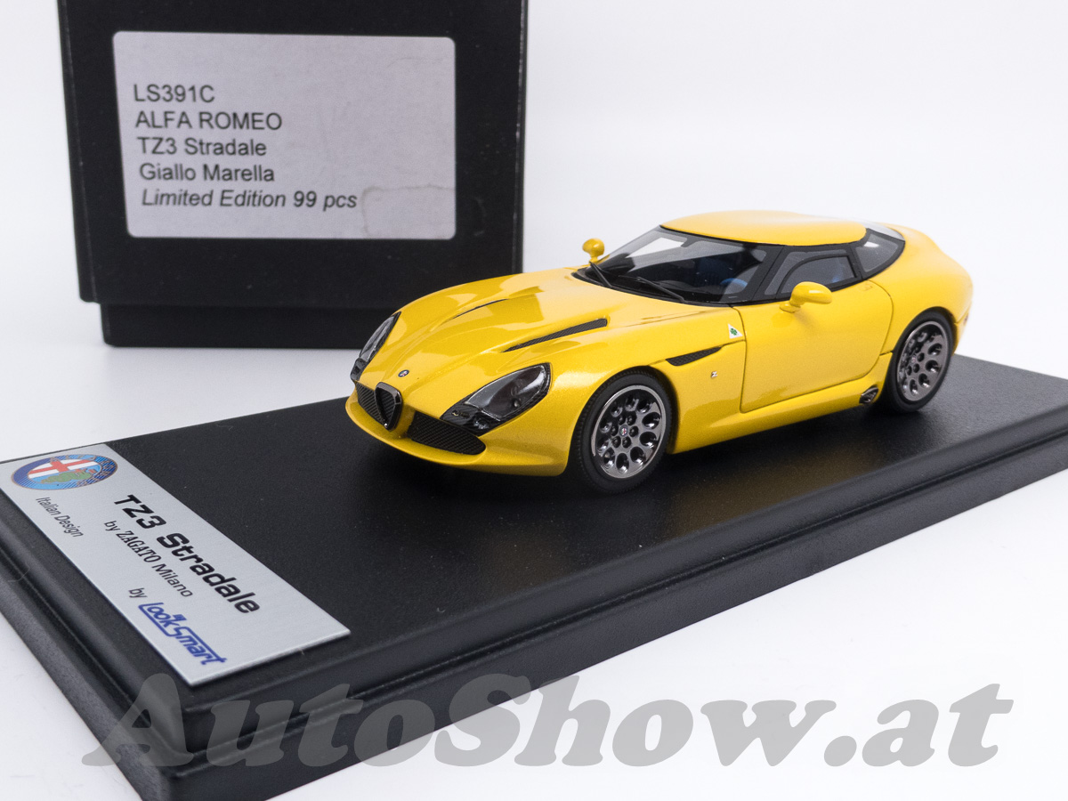 Alfa Romeo TZ3 Stradale Straßenversion, 2011, gelb marella / yellow marella