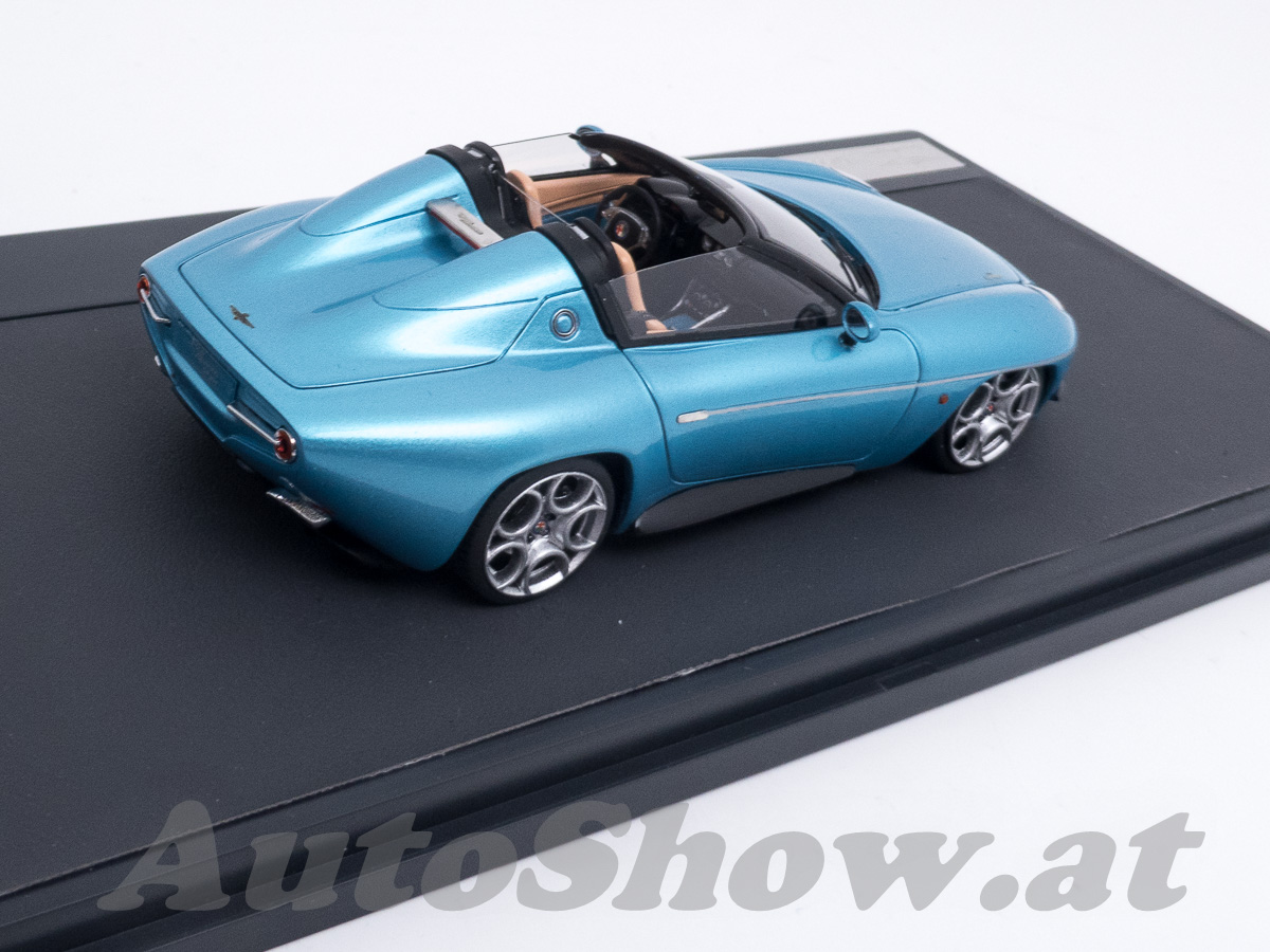 Alfa Romeo Disco Volante Spider by Touring Superleggera, ORIGINALFARBE Weltpremiere Salon Genf 2016, hellblau met. / ORIGINAL COLOR World Launch Geneva 2016, light blue met.