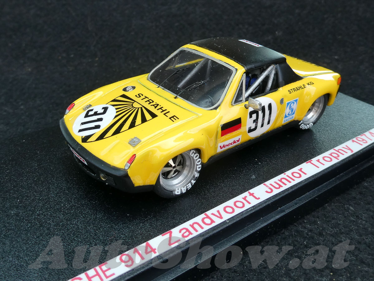 Porsche 914/6, 1° Sieger GT2.0 Klasse Zandvoort Junioren Trophy  1974, Hubert Schlieckmann, # 311