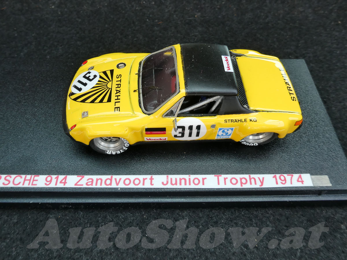Porsche 914/6, 1° Sieger GT2.0 Klasse Zandvoort Junioren Trophy  1974, Hubert Schlieckmann, # 311