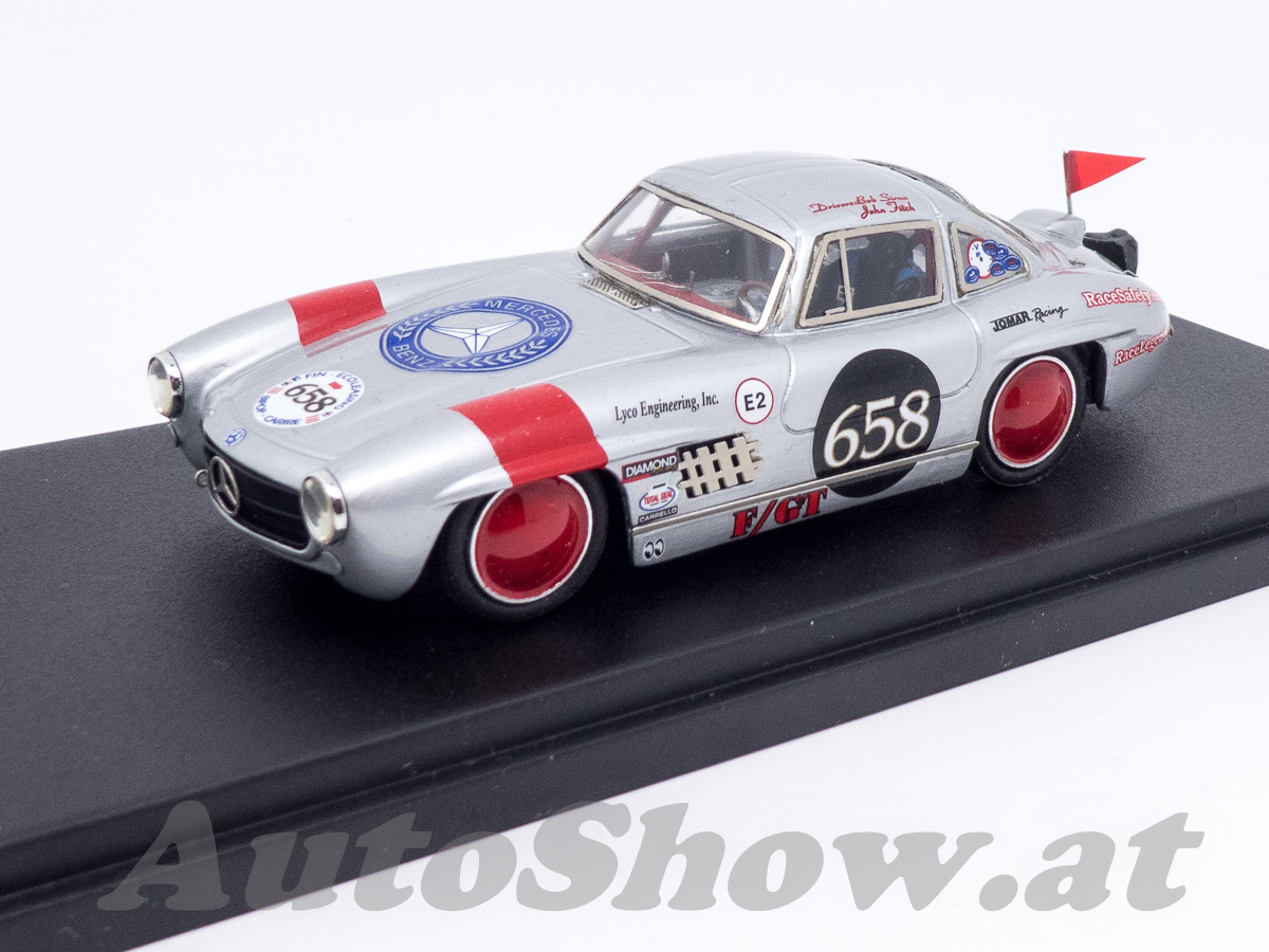 Mercedes-Benz 300 SL, Rekordwagen / lsr record car, Speed Week Bonneville, Utah, USA, 2004, Sirna / Fitch, # 658
