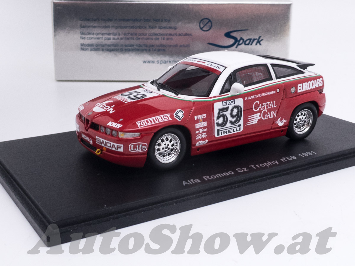 Alfa Romeo SZ Trophy, # 59, 1992