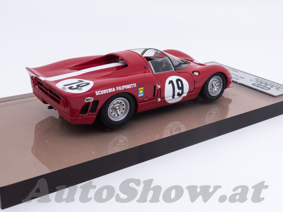 Ferrari 365 P2/3 Spider “Scuderia Filipinetti”, 24H Le Mans 1966, Willy Mairesse / Herbert Müller, # 19 – Bild 3