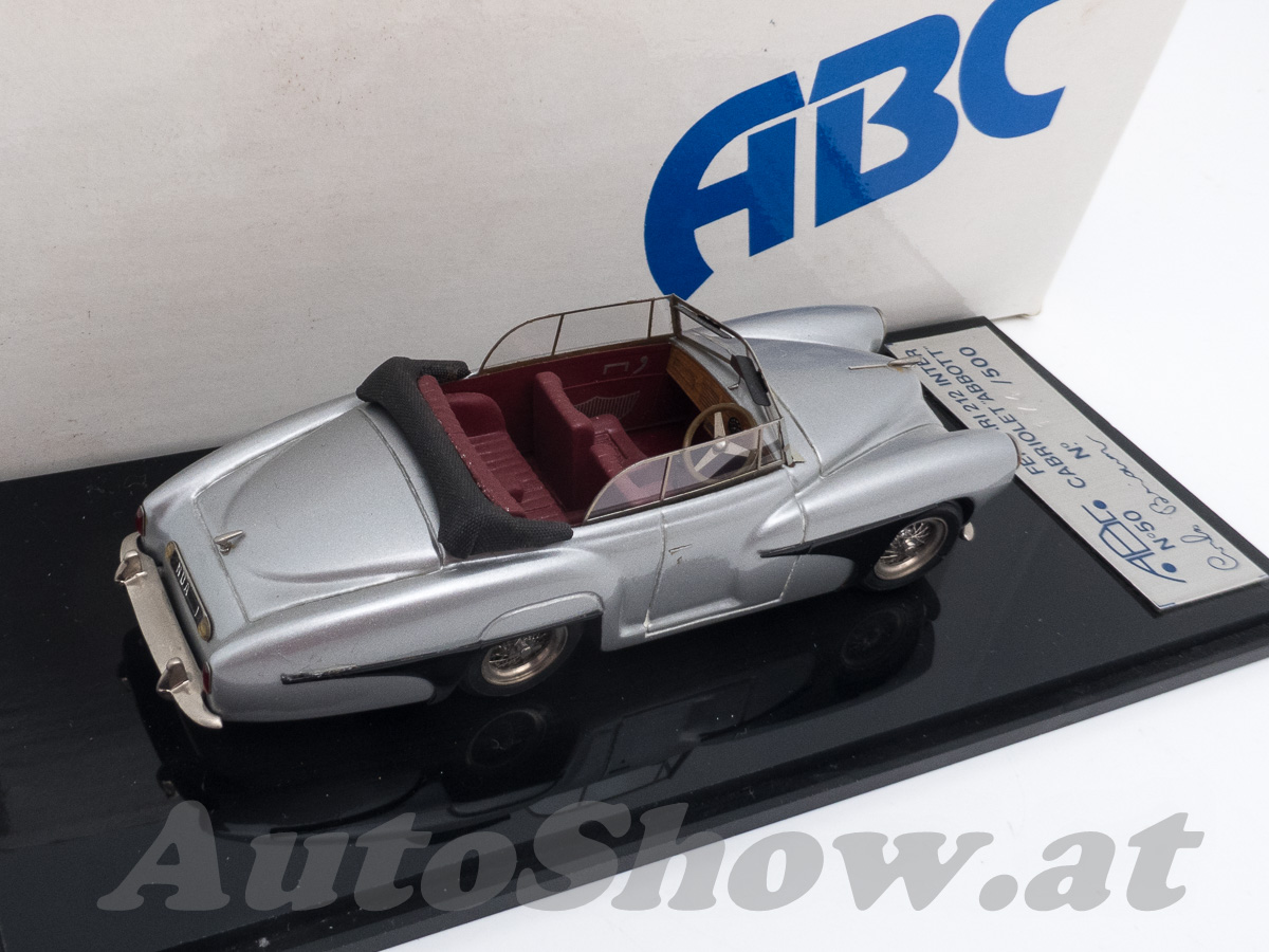 Ferrari 212 Inter Cabriolet, Abbott Coachbuilders, GB, silber met. / silver metallic