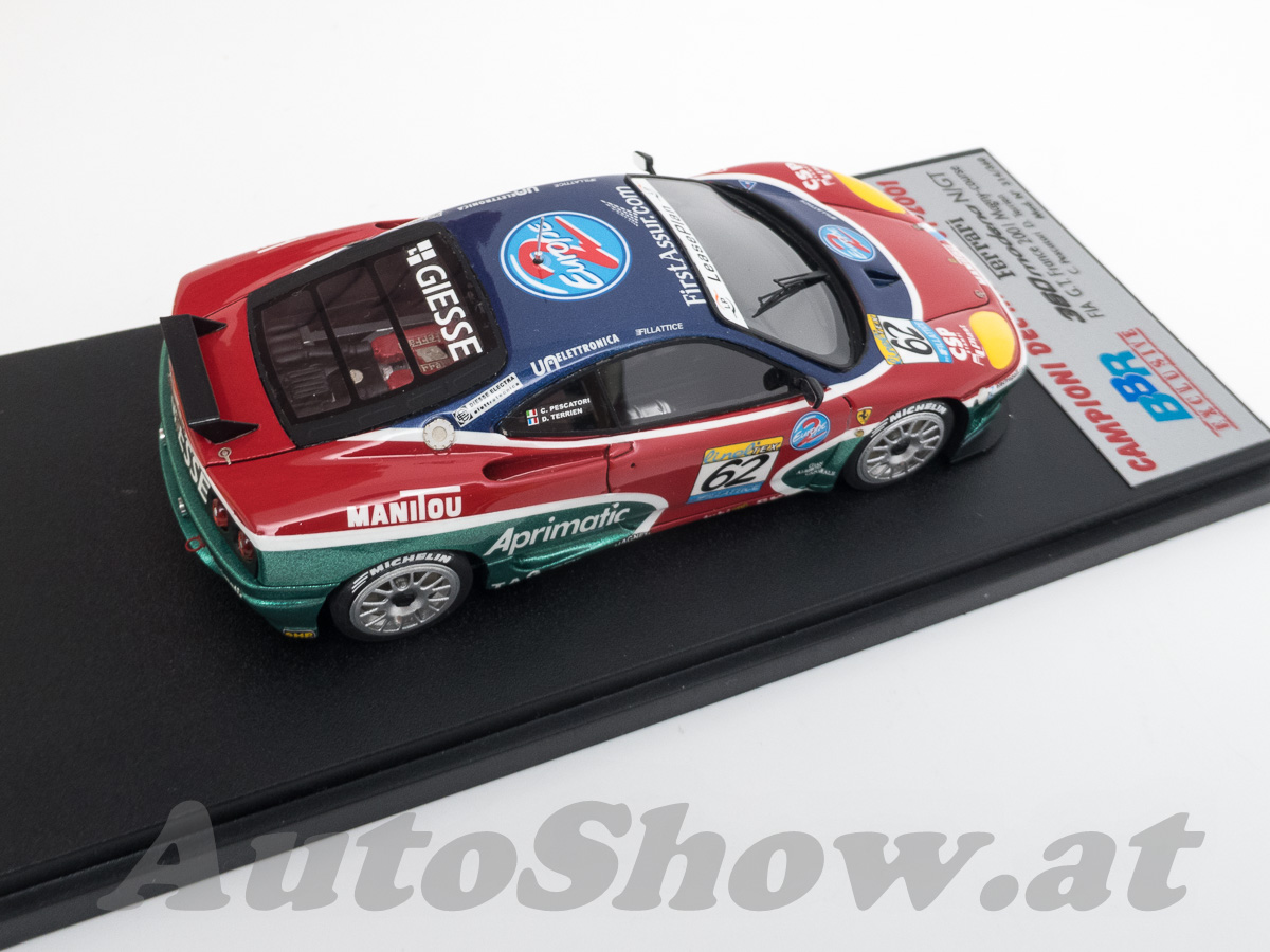 Ferrari 360 Modena N/GT, FIA GT France 2001, Pescatori / Terrien, # 62 – Bild 3