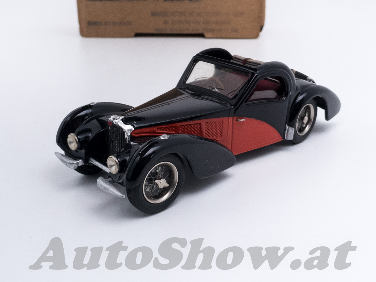 Bugatti Typ 57S Atalante, offene Version mit ECHT-LEDER Innenausstattung und gefaltetem Stoffdach !