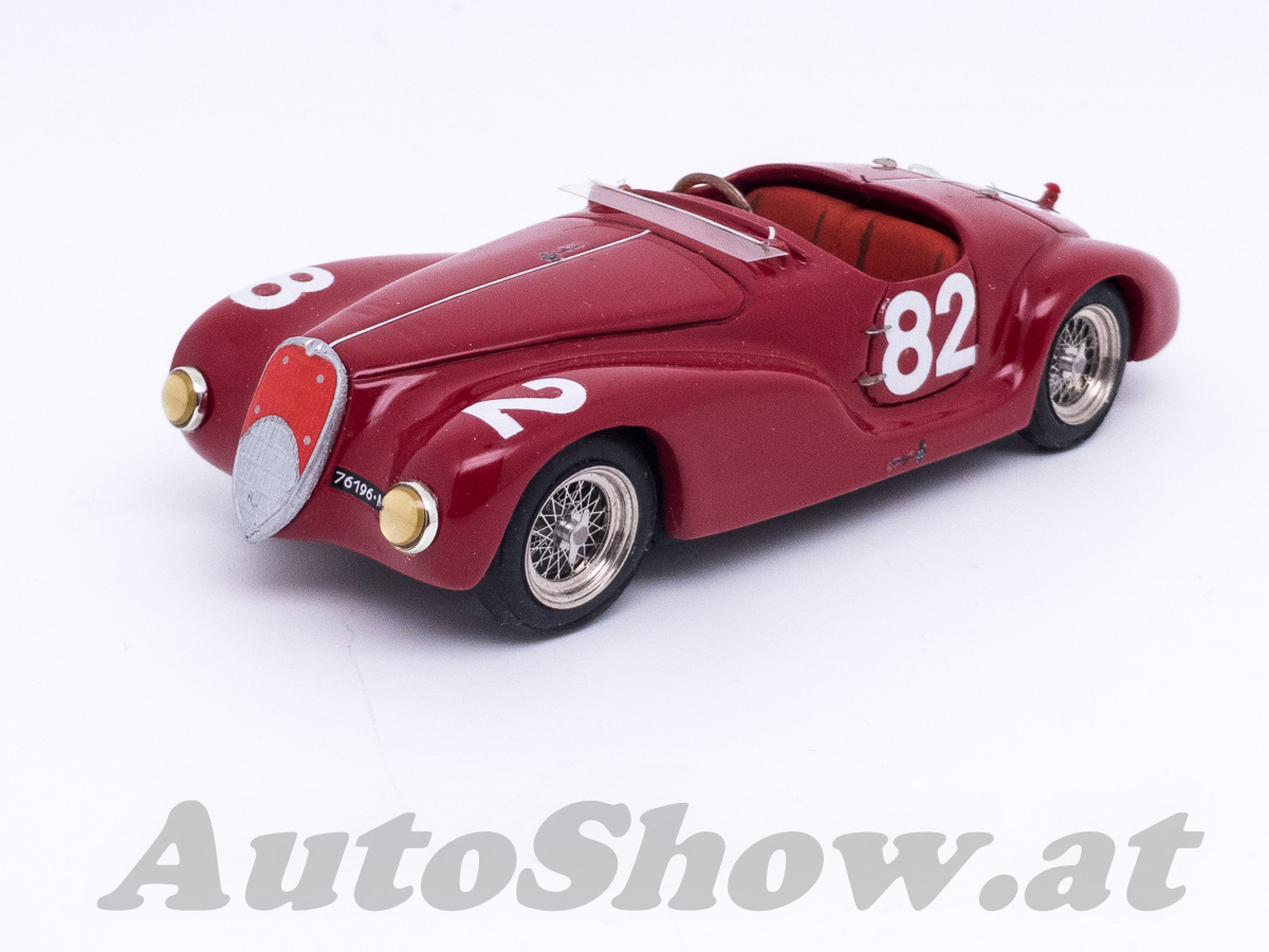 Alfa Romeo 6C 2500 SS Spider by Touring, 7° Mille Miglia 1940, Pintacuda / Sanesi, # 82