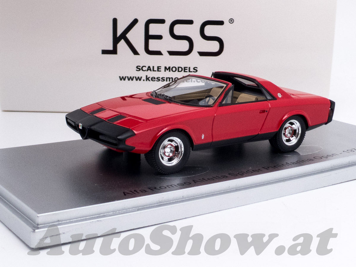 Alfa Romeo Alfetta Spider Concept Car, Design von Pininfarina, Salon Turin 1972