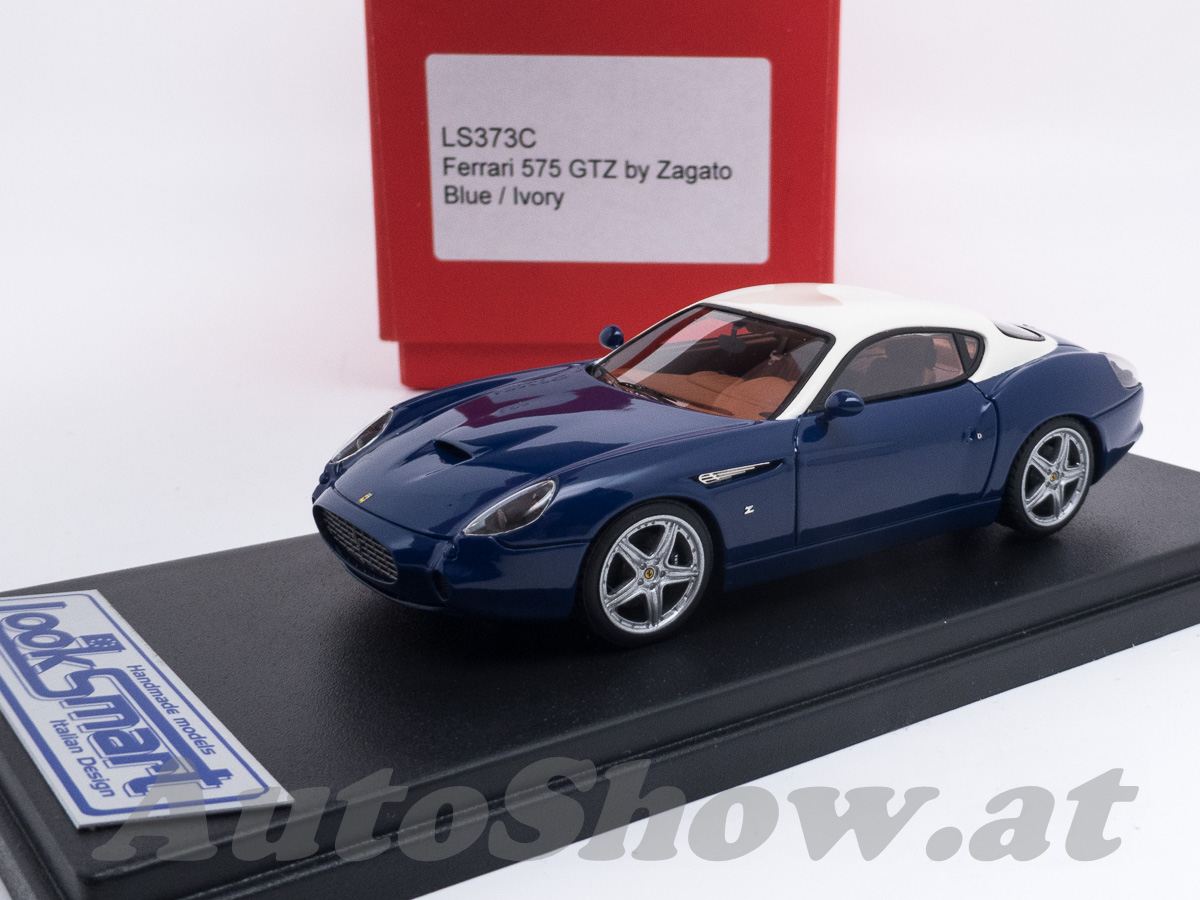 Ferrari 575GTZ by Zagato, dunkelblau – weiß / dark blue – white