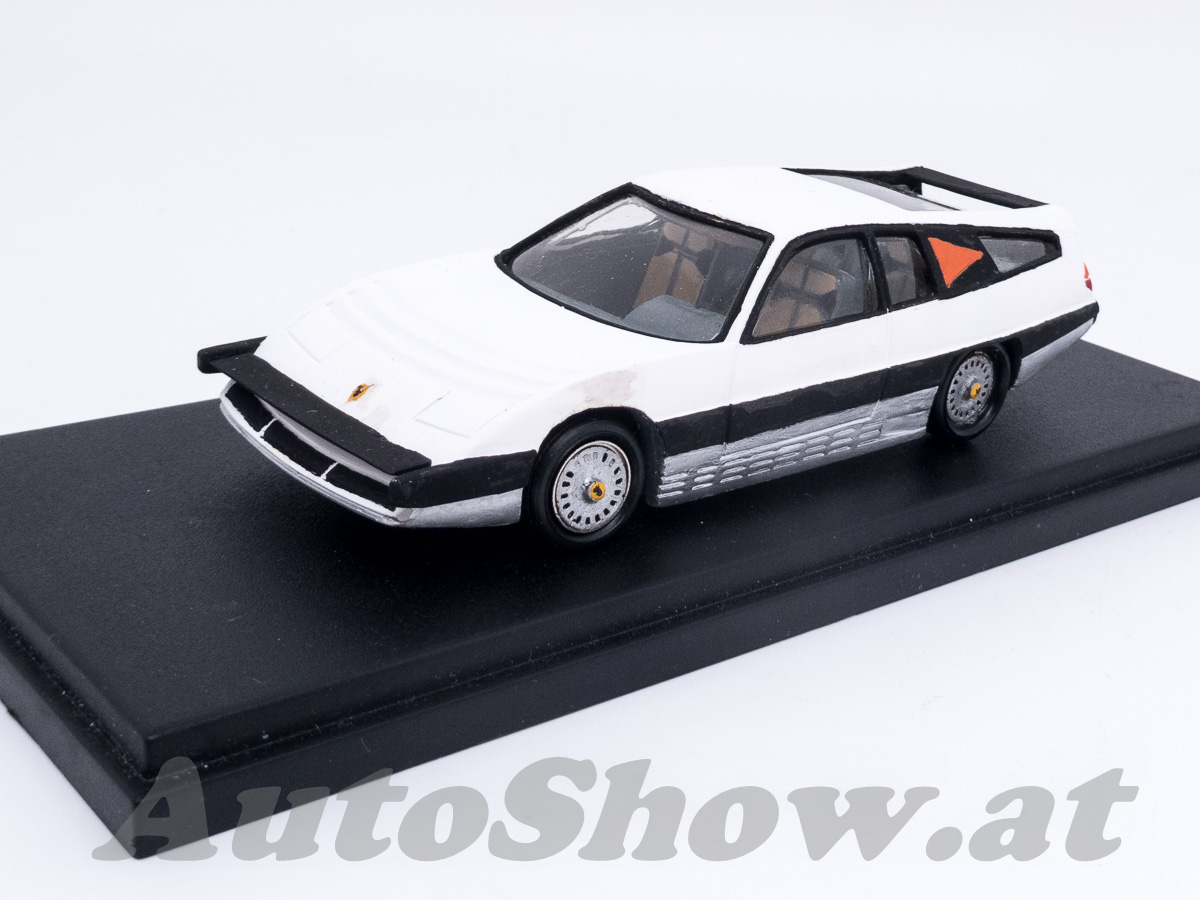 Ferrari CR 25 Concept Car, Design von Aldo Brovarone, gebaut von Pininfarina, Salon Torino 1974, weiß