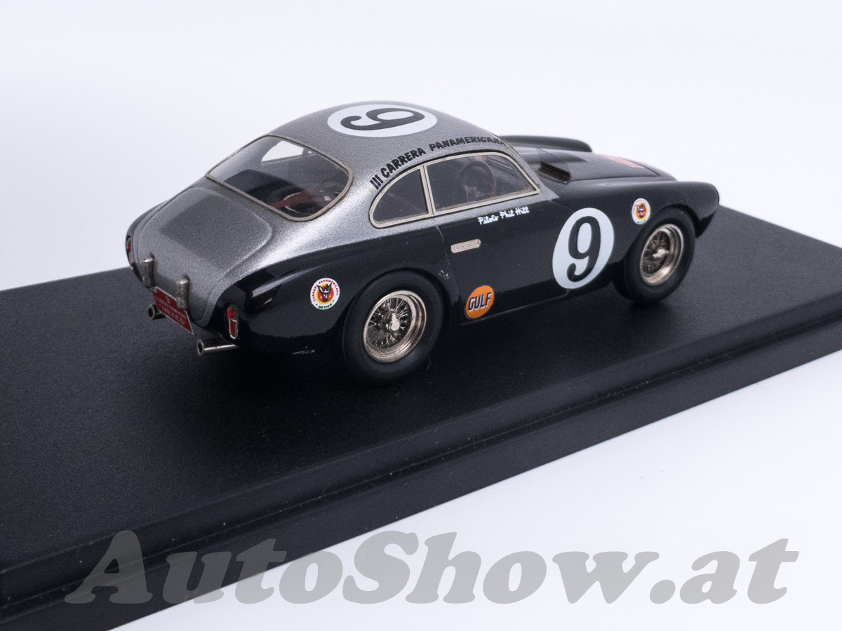 Ferrari 212 Export Barchetta, Chassis 0092E by Vignale, III Carrera Panamericana 1952, Phil Hill / Stubbs, # 9