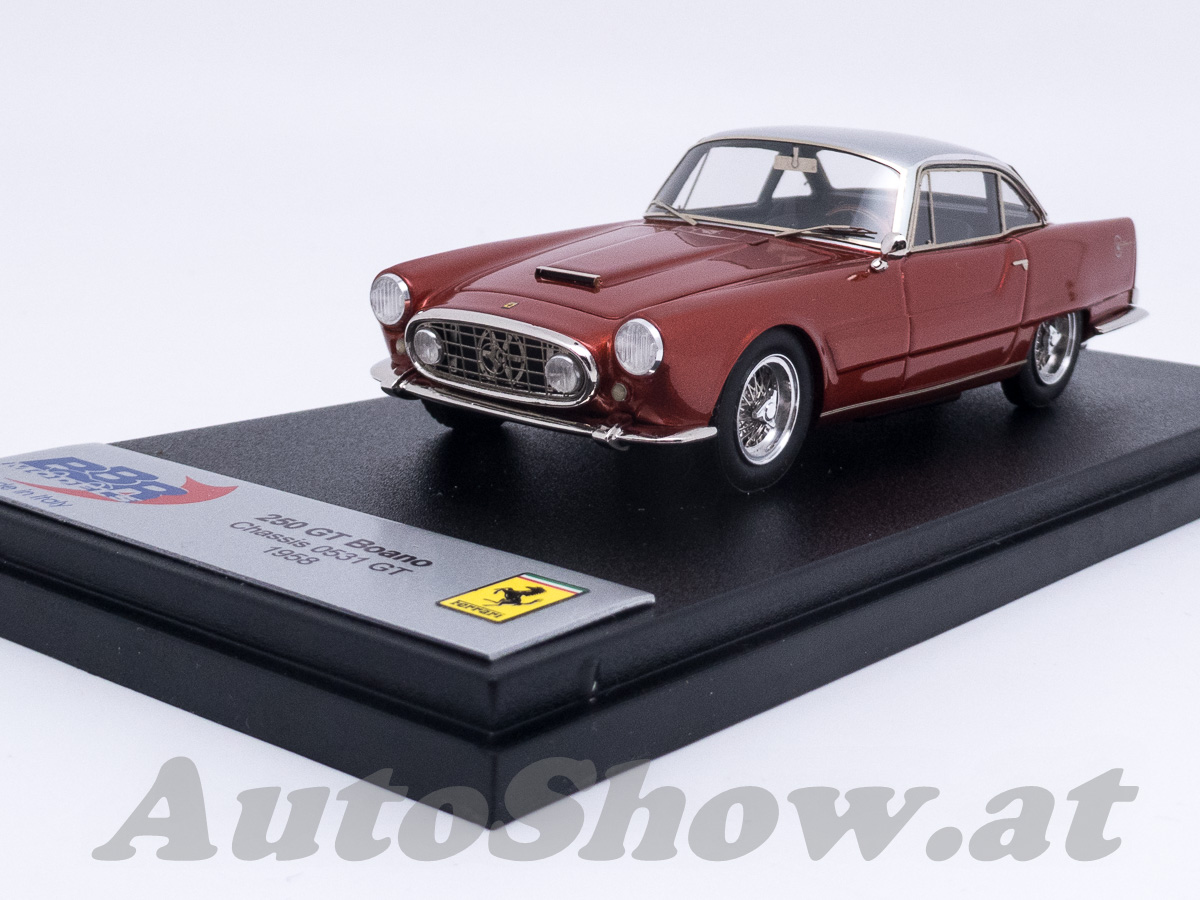 Ferrari 250GT Coupé, Chassis 0531GT, Carrozzeria Boano, 1958, gold-kupfer metallic - silbernes Dach – Bild 4