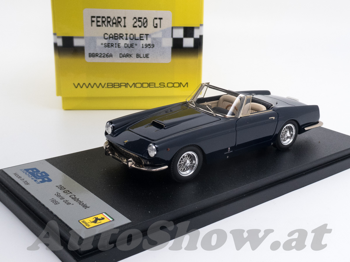 Ferrari 250GT Cabriolet Serie Due (Serie II), 1959, dunkelblau