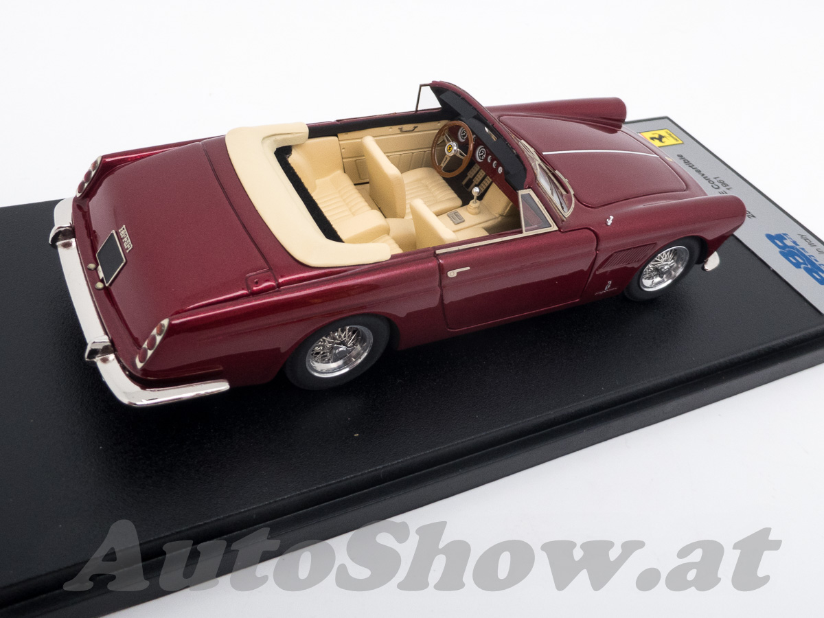 Ferrari 250GTE Convertible, 1961, rubinrot metallic