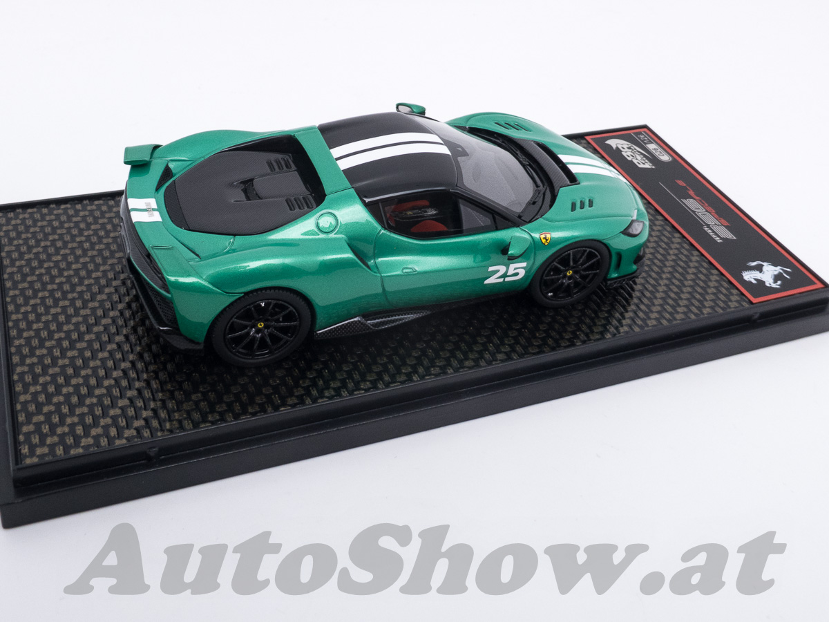 Ferrari 296 Speciale Coupé, Showcar, Präsentations Version, # 25, verde nurburgring