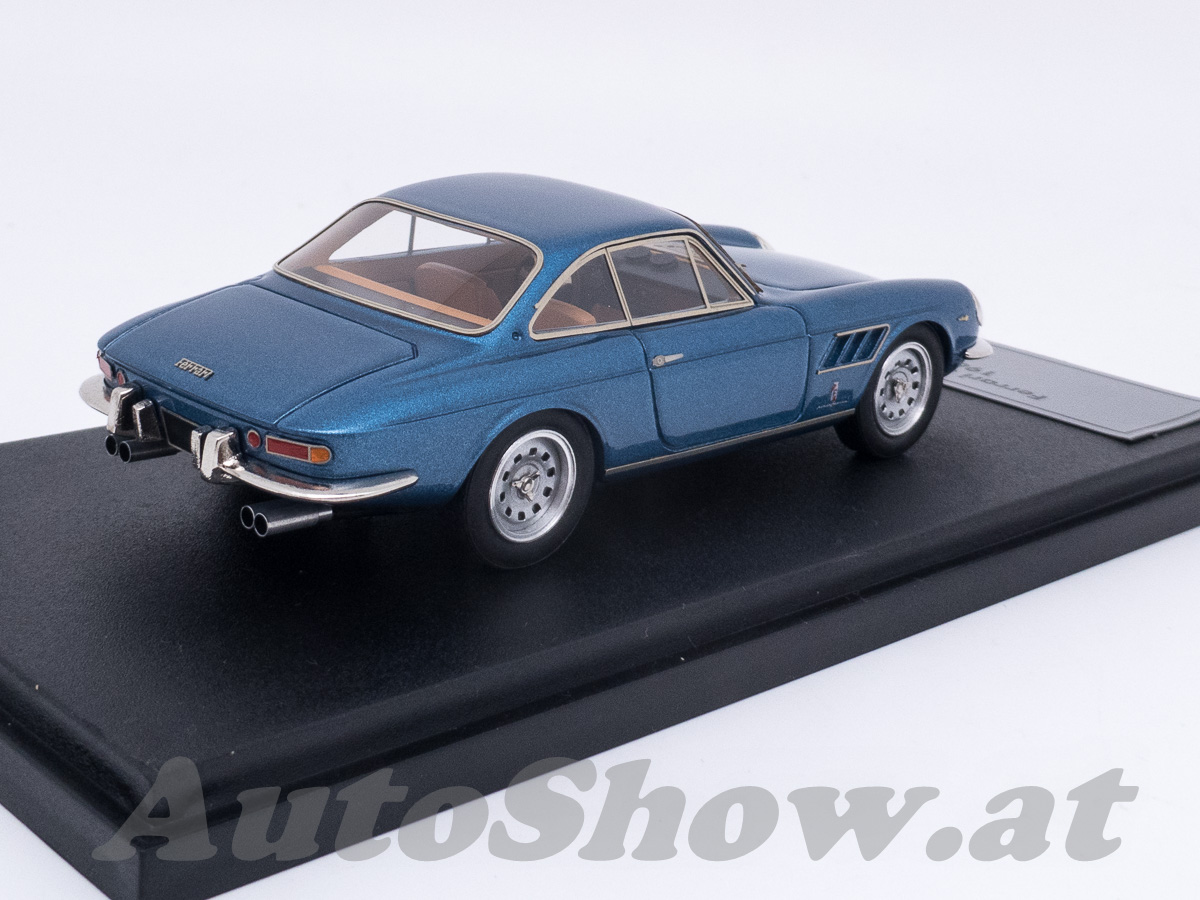 Ferrari 365GTC Coupé, Pininfarina, mit verglasten Scheinwerfern, 1969, blau metallic – Bild 3